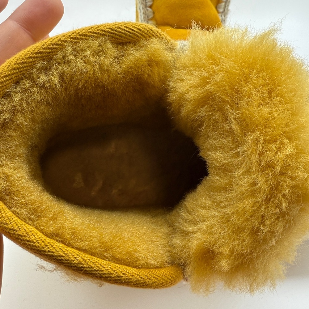 Mou yellow Eskimo boots size 8.5 winter - Picture 5 of 5